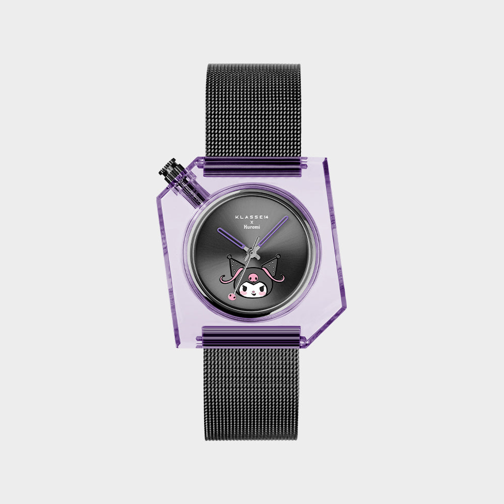 KLASSE14 x SANRIO KUROMI K14 PURPLE MESH 40MM