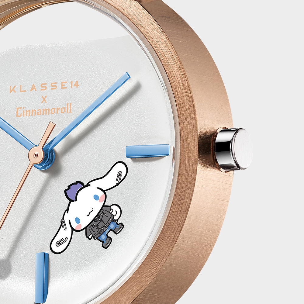 KLASSE14 x SANRIO CINNAMOROLL IMPERFECT ANGLE CHAMPAGNE GOLD 32MM