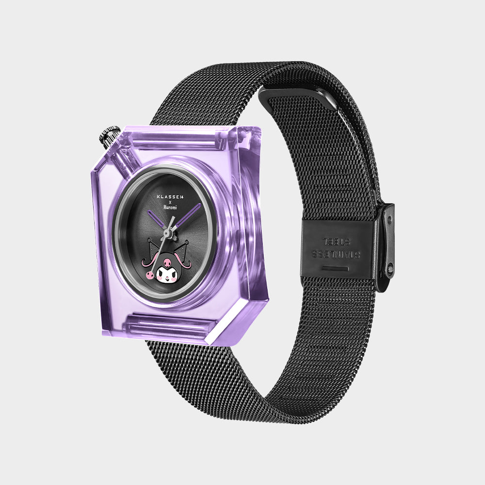 KLASSE14 x SANRIO KUROMI K14 PURPLE MESH 40MM