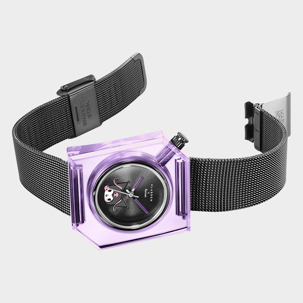 KLASSE14 x SANRIO KUROMI K14 PURPLE MESH 40MM