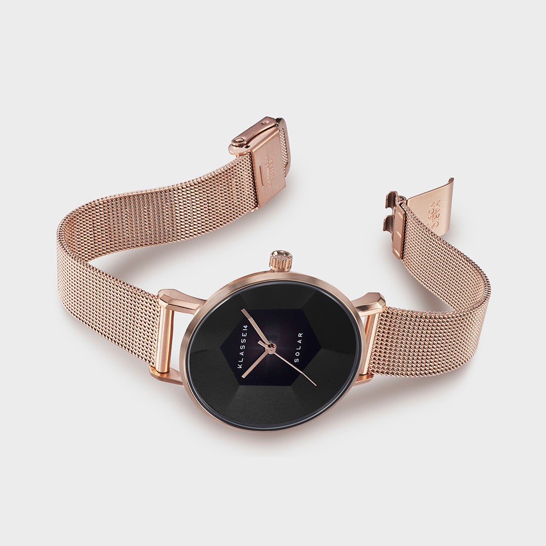 Volare Solar 34 / Darkness Rose Gold Mesh – Klasse14